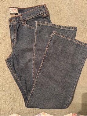 Levi's Blue Flare Jeans - Wide Leg Denim